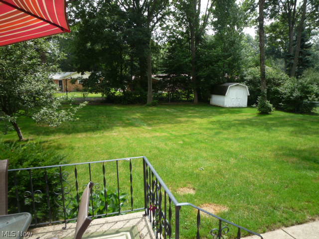 3647 Oak Road Stow, OH 44224 - Photo 20 of 25 View from Patio to Fenced Backyard