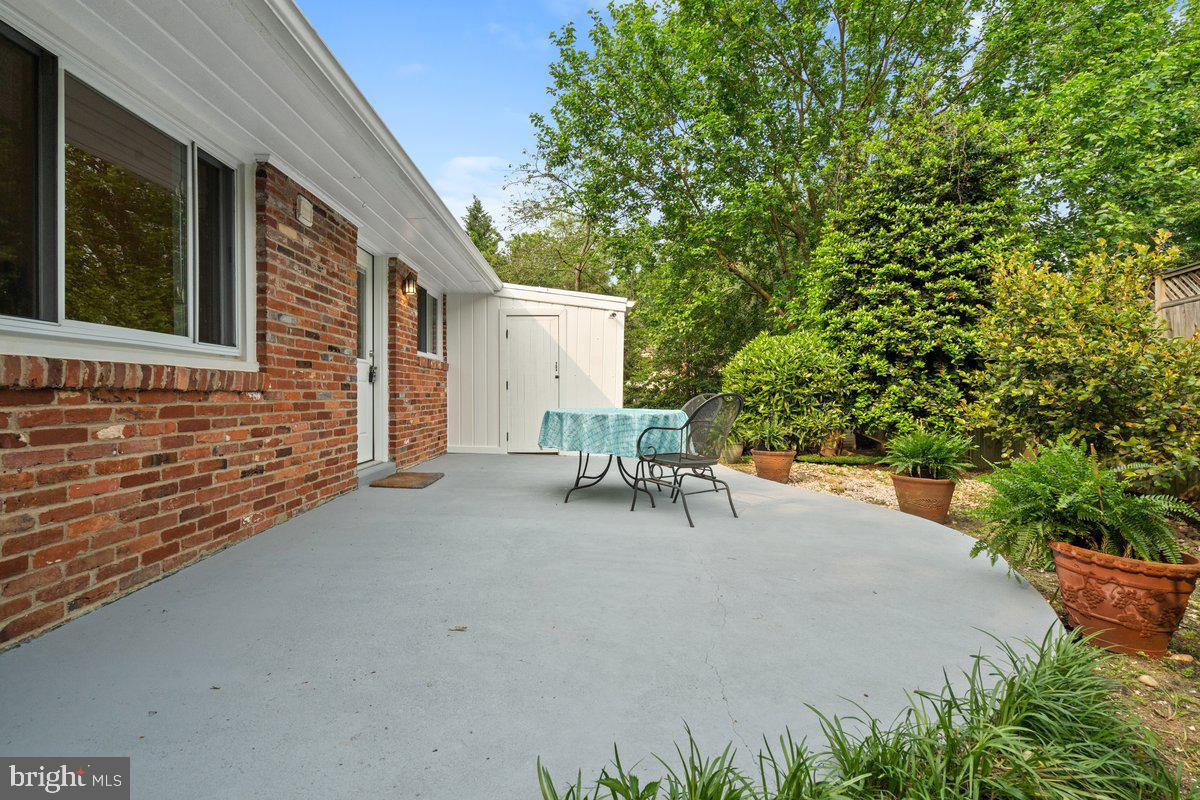 2100 Shenandoah Road Alexandria, VA 22308 - Photo 26 of 30 Rear Patio