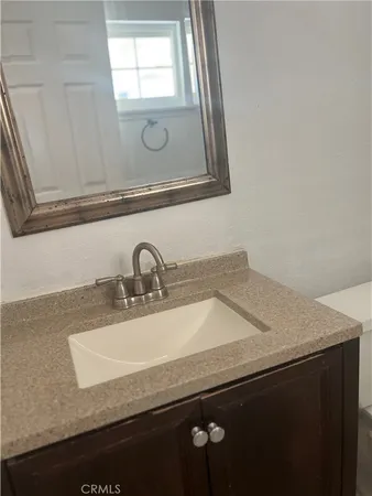 a close view of sink and tap