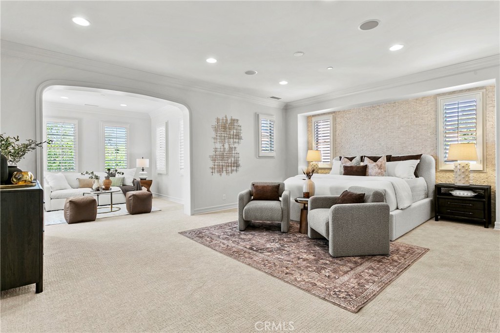7 Kent Court Ladera Ranch, CA 92694 - Photo 30 of 49 a large bedroom with furniture
