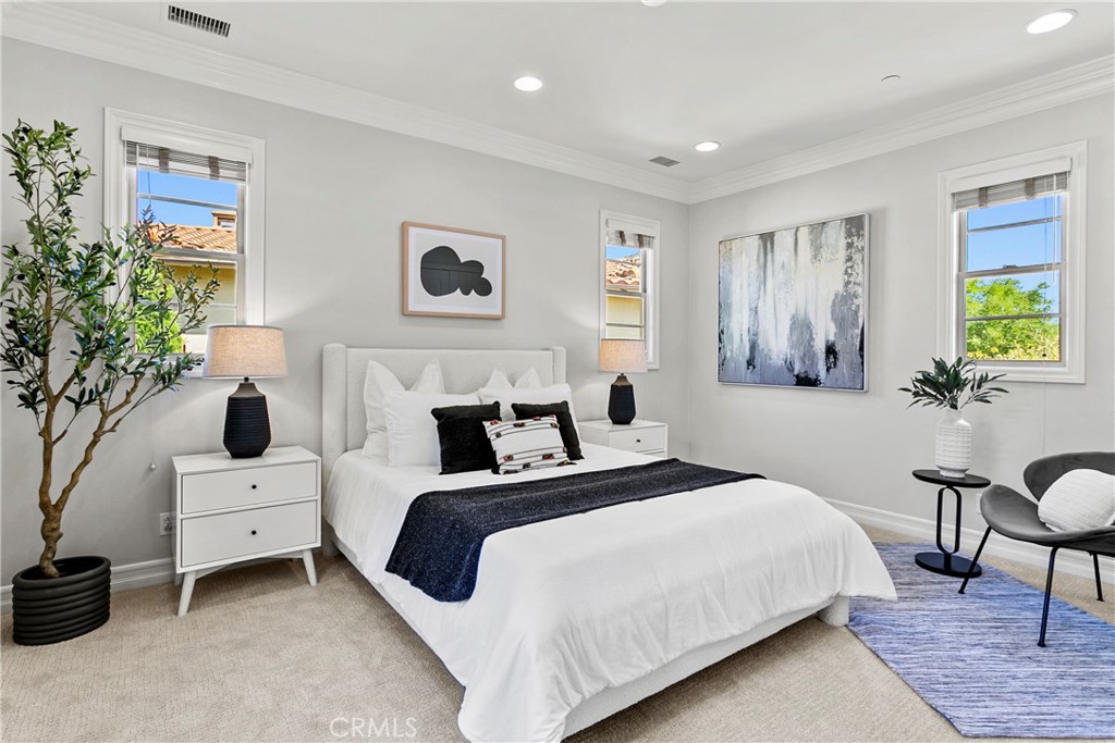 7 Kent Court Ladera Ranch, CA 92694 - Photo 42 of 49 a bedroom with a bed and a couch