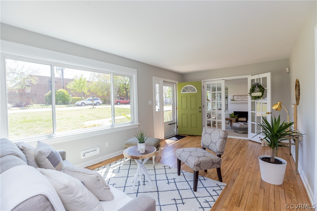 8908 Penguin Road Henrico, VA 23229 - Photo 4 of 46 Living room, newly refinished hardwood floors.