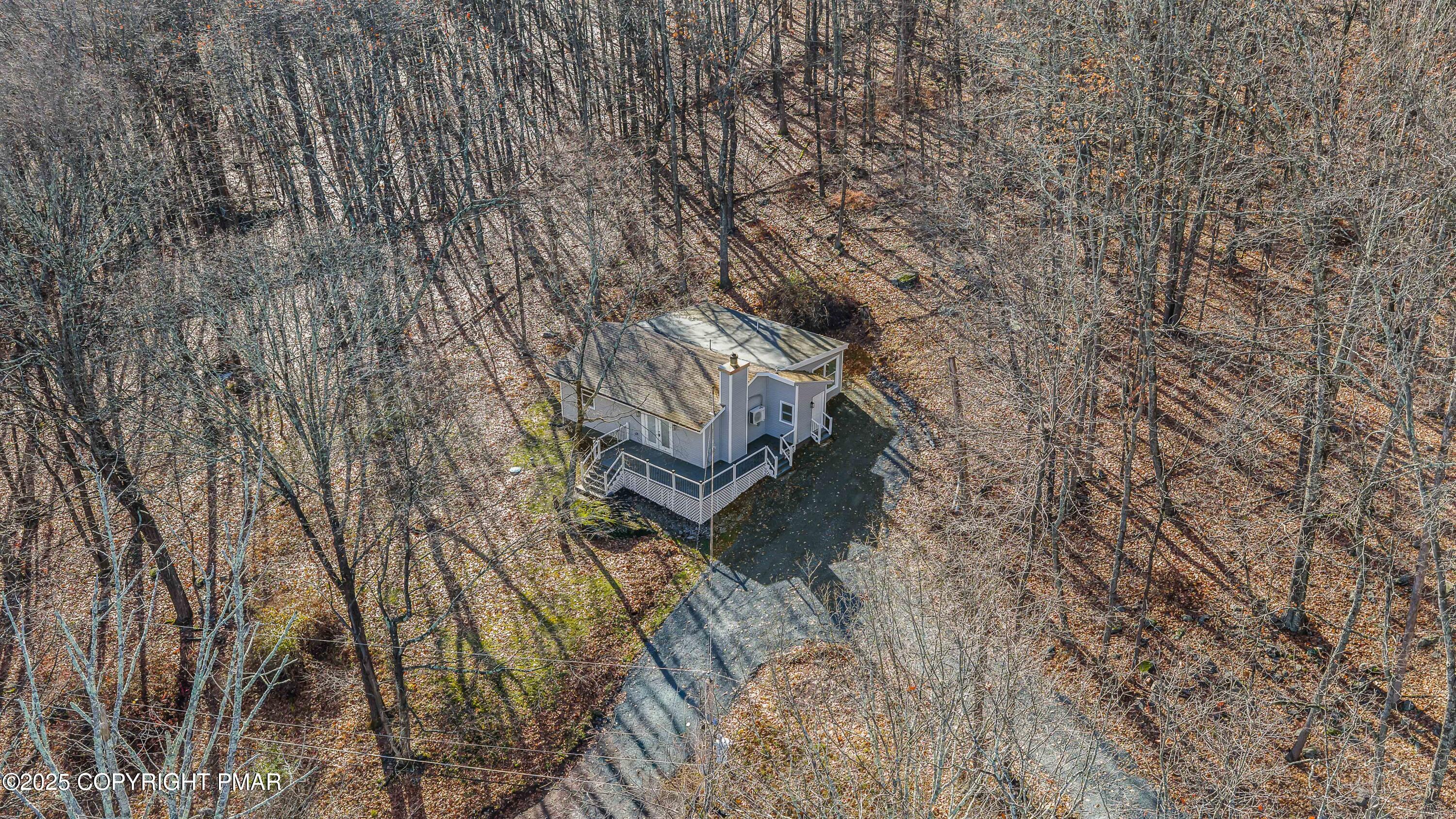 218 Vista Road Cresco, PA 18326 - Photo 53 of 54 a view of stairs and a yard