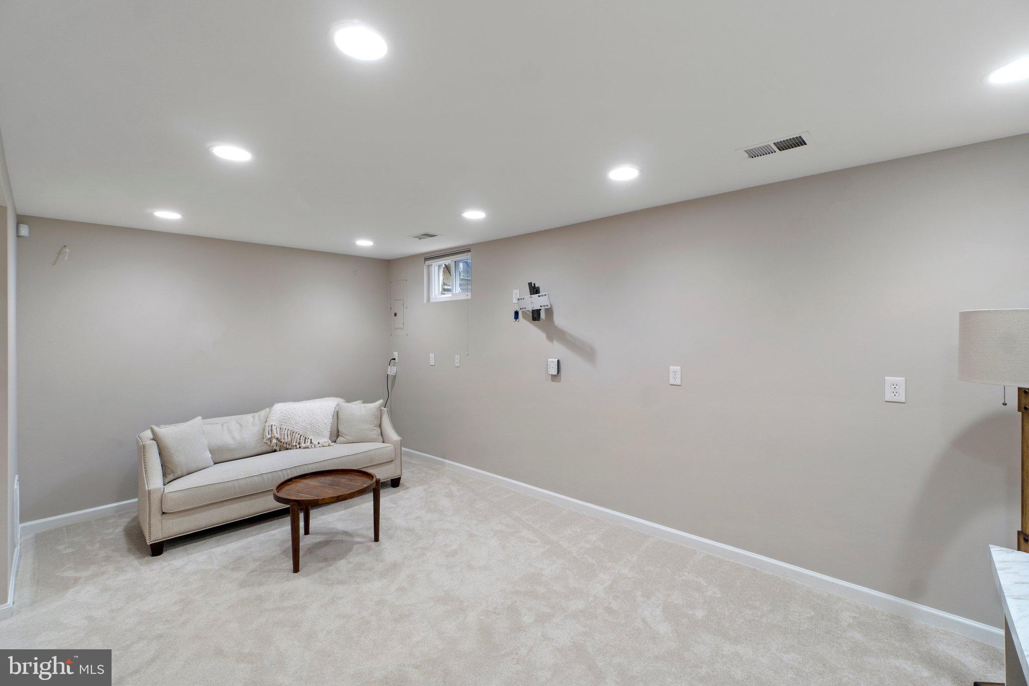 5653 Ridge View Drive Alexandria, VA 22310 - Photo 22 of 35 Spacious Basement Rec Room