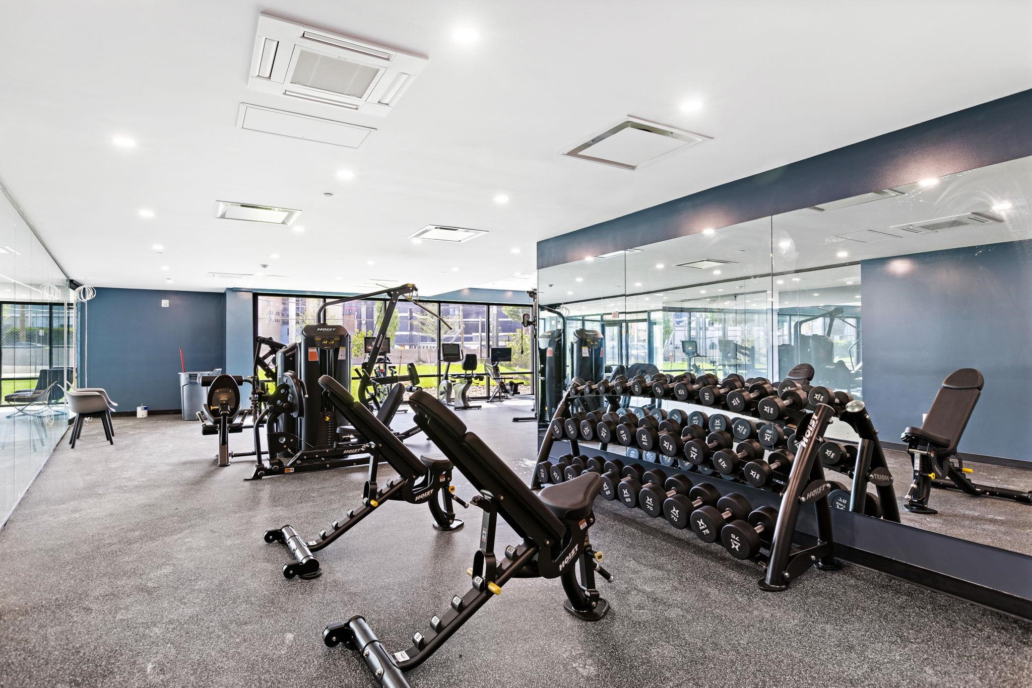 5711 John F. Kennedy Boulevard, Unit 306 North Bergen, NJ 07047 - Photo 26 of 31 a view of a room with gym equipment