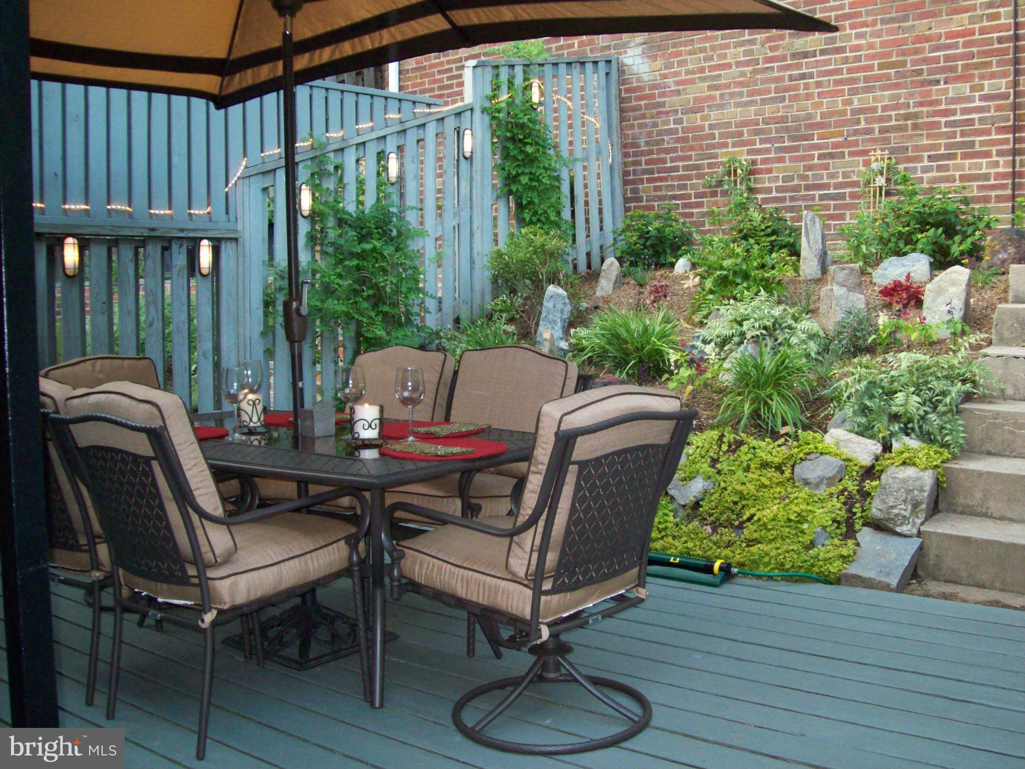 3157 Adams Mill Road Northwest Washington, DC 20010 - Photo 7 of 26 Backdeck/yard
