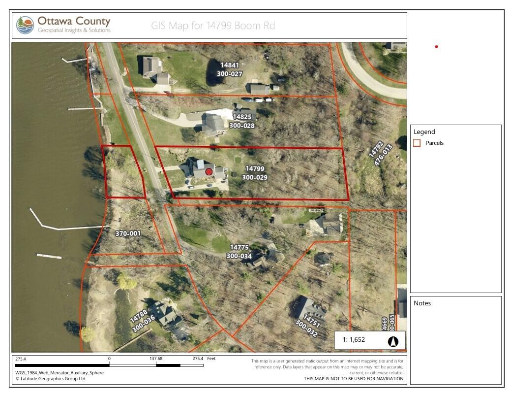 14799 Boom Road Spring Lake, MI 49456 - Photo 65 of 65 GIS Map 14799 Boom Rd
