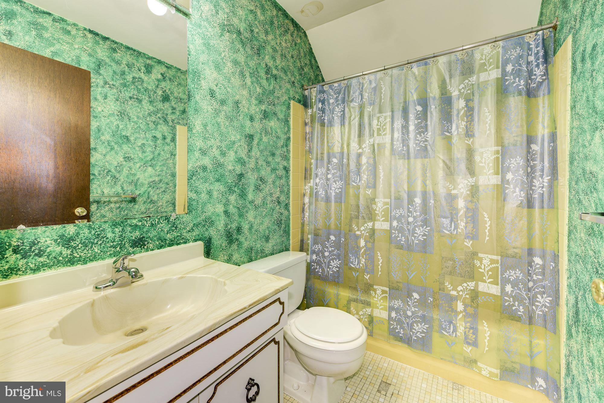 2418 Hopewell Road Marlton, NJ 08053 - Photo 28 of 42 a bathroom with a sink and a mirror