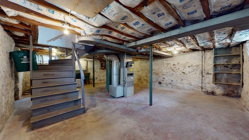 314 Burncoat Street Worcester, MA 01606 - Photo 25 of 29 a view of an empty room with stairs
