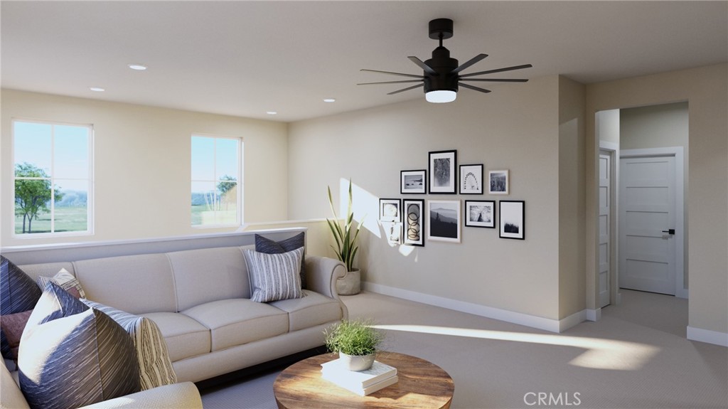26504 Grimes Road Corona, CA 92883 - Photo 9 of 13 Floorplan Rendering: Photos shown are renderings of this floor plan. Actual finishes, features, and landscaping may vary.