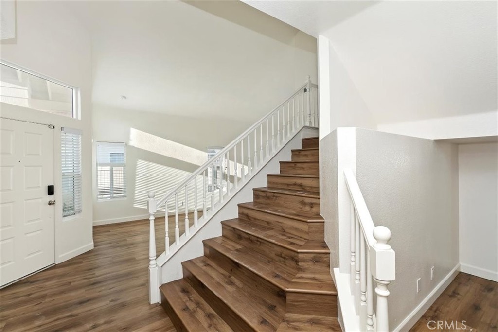 19912 Westerly Drive Riverside, CA 92508 - Photo 3 of 22 a view of entryway and hall with wooden floor