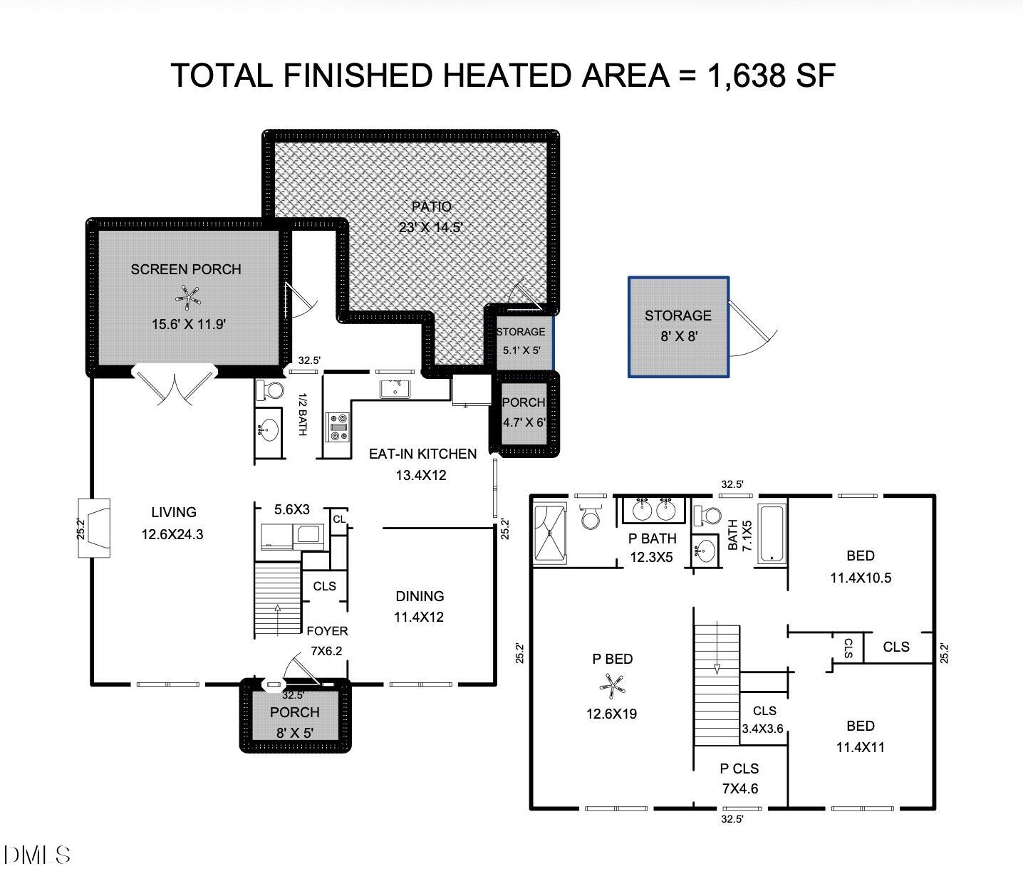 2501 Scouting Trail Raleigh, NC 27615 - Photo 41 of 41 Floor plan