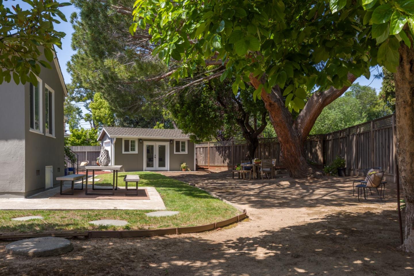 11 Meadow Court San Mateo, CA 94403 - Photo 23 of 31 a view of a house with pool and sitting area