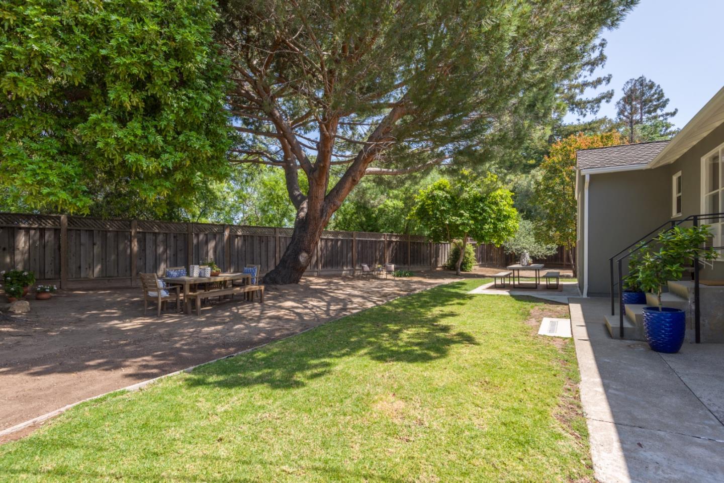 11 Meadow Court San Mateo, CA 94403 - Photo 25 of 31 a view of a backyard with a patio