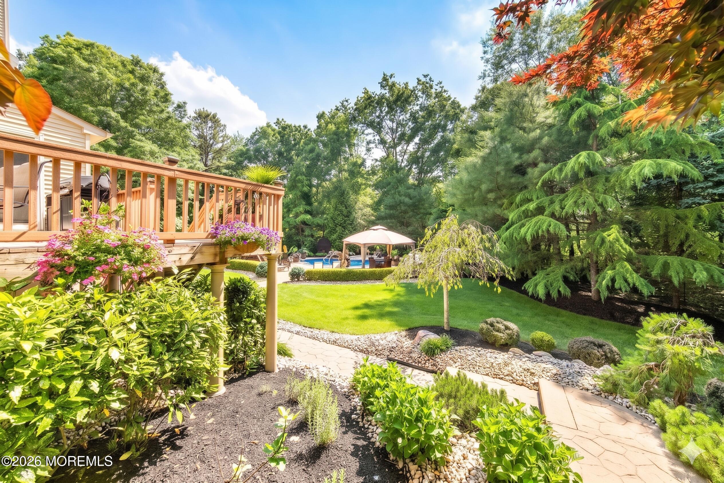 2 Mehar Court Jackson, NJ 08527 - Photo 37 of 47 a view of a garden with flowers