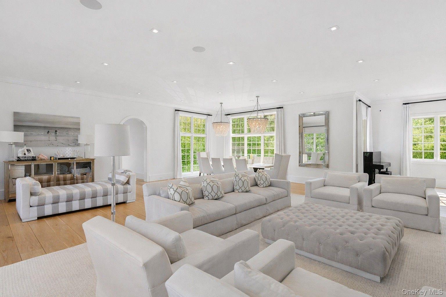 123 Abrahams Path East Hampton, NY 11937 - Photo 9 of 27 a living room with furniture and a large window