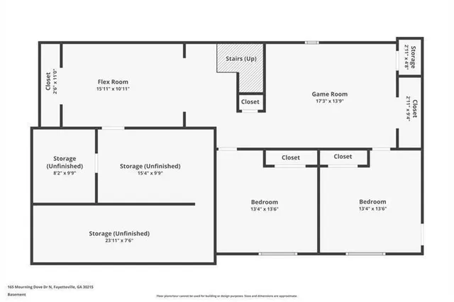 $495,000 | 165 North Mourning Dove Drive, Fayetteville, GA 30215