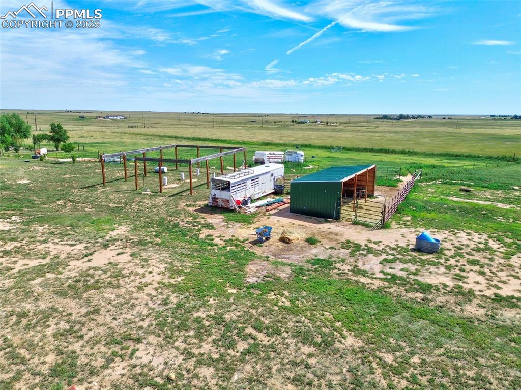 35875 Shear Road Yoder, CO 80864 - Photo 26 of 44 a view of a lake with a yard
