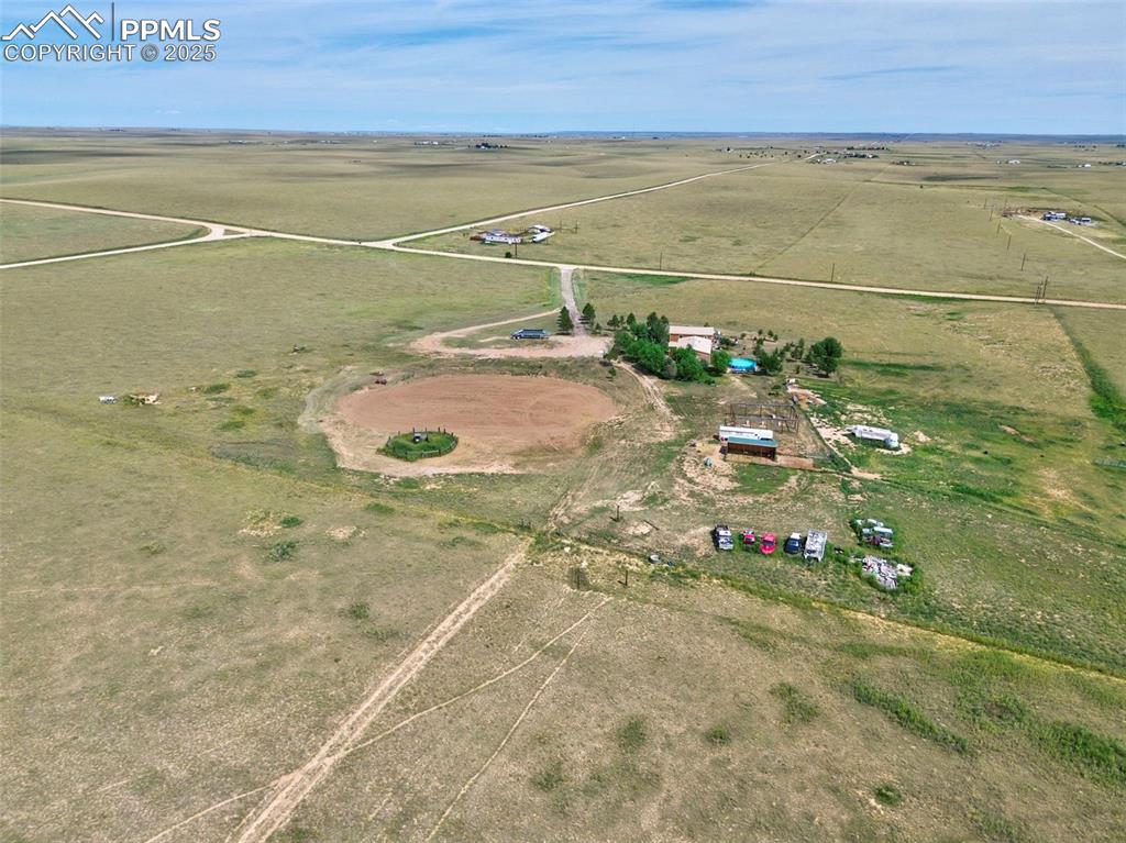 35875 Shear Road Yoder, CO 80864 - Photo 42 of 44 a view of a indoor basketball court