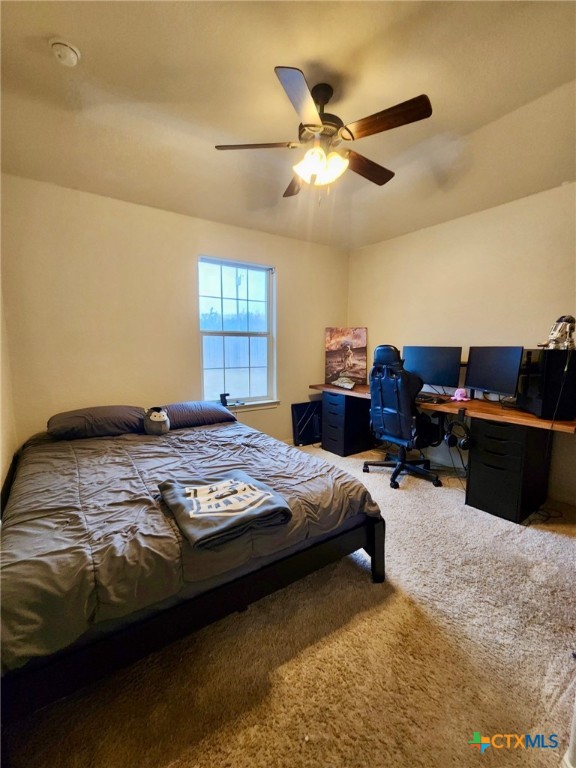 91 Skyview Terrace Leander, TX 78641 - Photo 6 of 25 a bedroom with bed and window