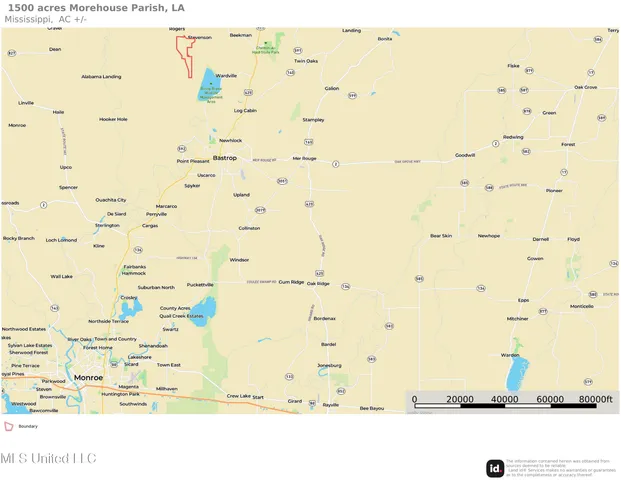 $4,500,000 | Long Lonesome Road, Bastrop, LA 71220