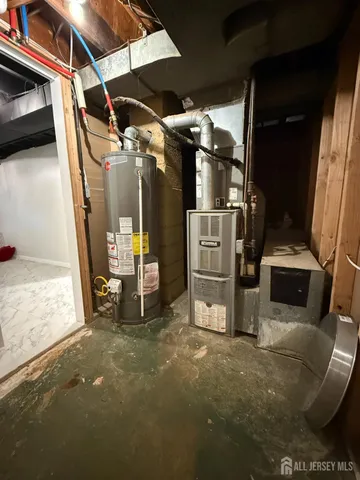 a view of a storage room