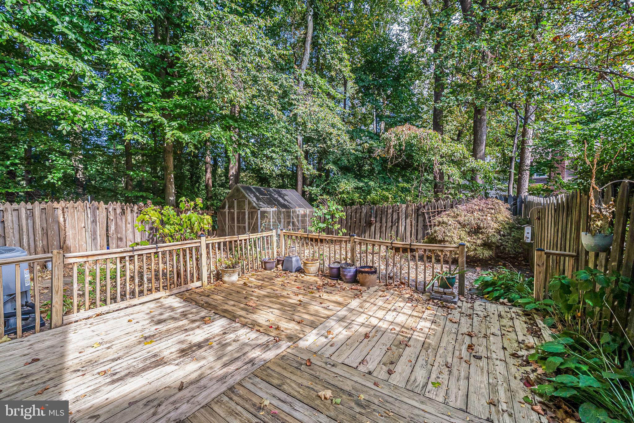 7242 Greentree Road Bethesda, MD 20817 - Photo 38 of 41 Rear Yard Deck