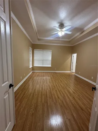 wooden floor in an empty room