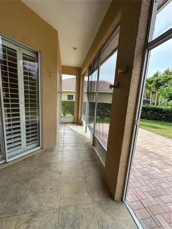 a view of front door