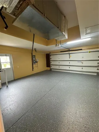a view of a livingroom with an empty space