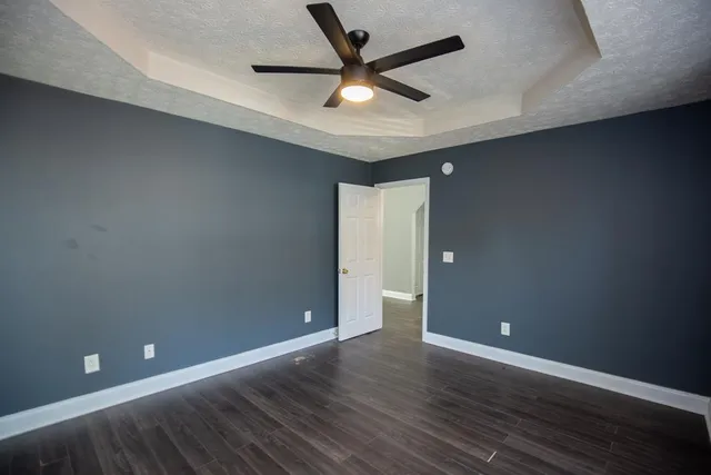 wooden floor in an empty room