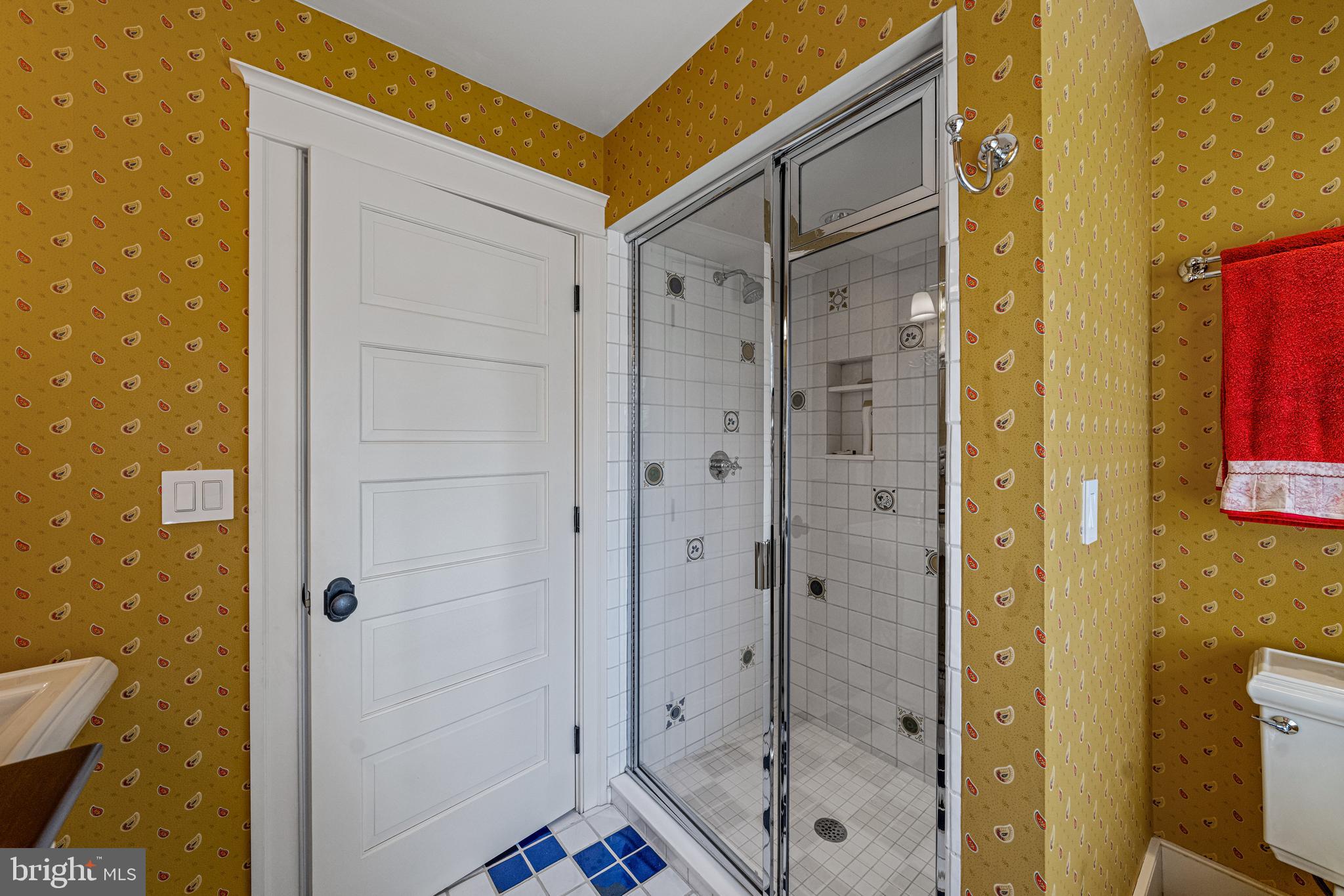 770 Godfrey Road Villanova, PA 19085 - Photo 110 of 150 a bathroom with a shower and a glass door
