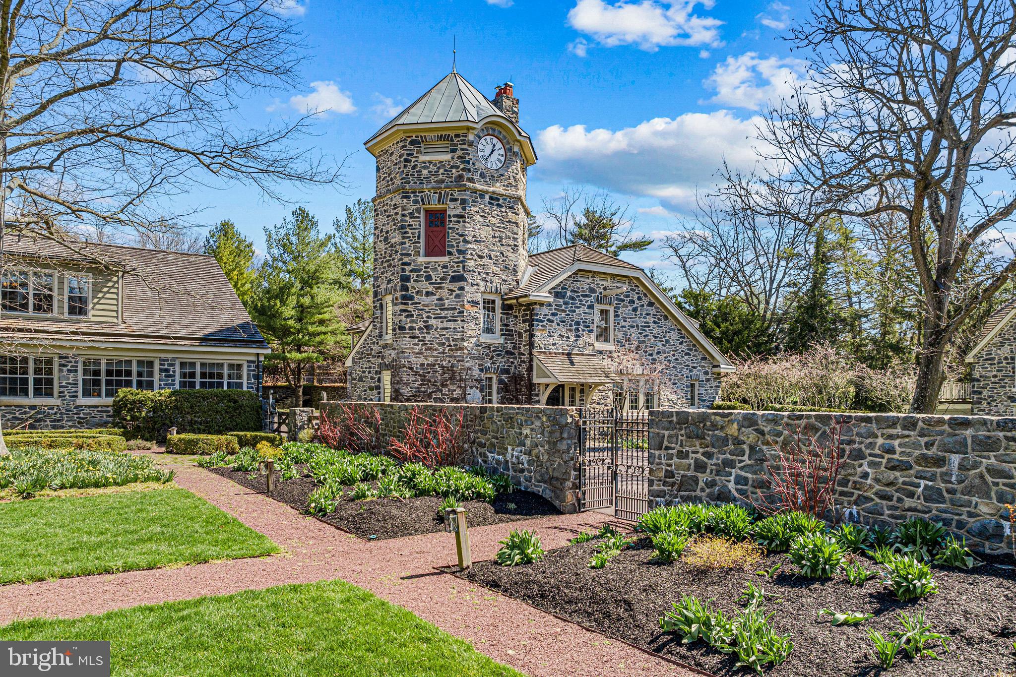 770 Godfrey Road Villanova, PA 19085 - Photo 131 of 150 a front view of a house with a yard