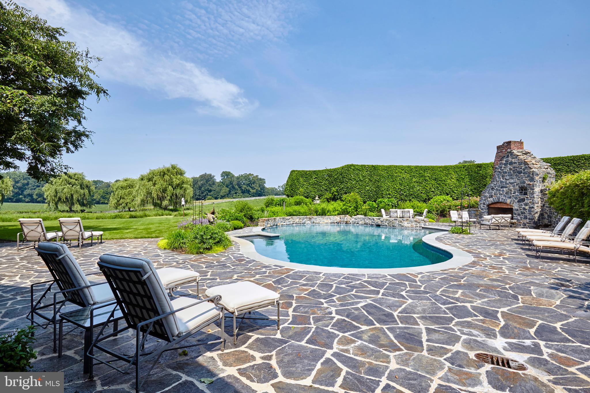 770 Godfrey Road Villanova, PA 19085 - Photo 137 of 150 a view of a swimming pool and lake view