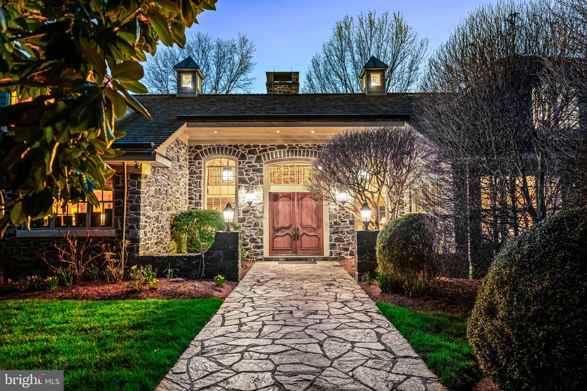 770 Godfrey Road Villanova, PA 19085 - Photo 14 of 150 a front view of a house with a yard