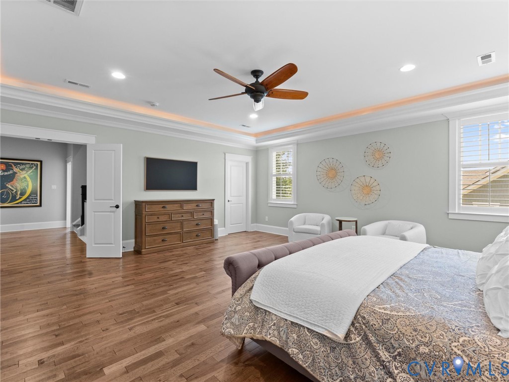 1925 Limbeck Lane Midlothian, VA 23112 - Photo 45 of 89 a bedroom with two beds and a flat screen tv