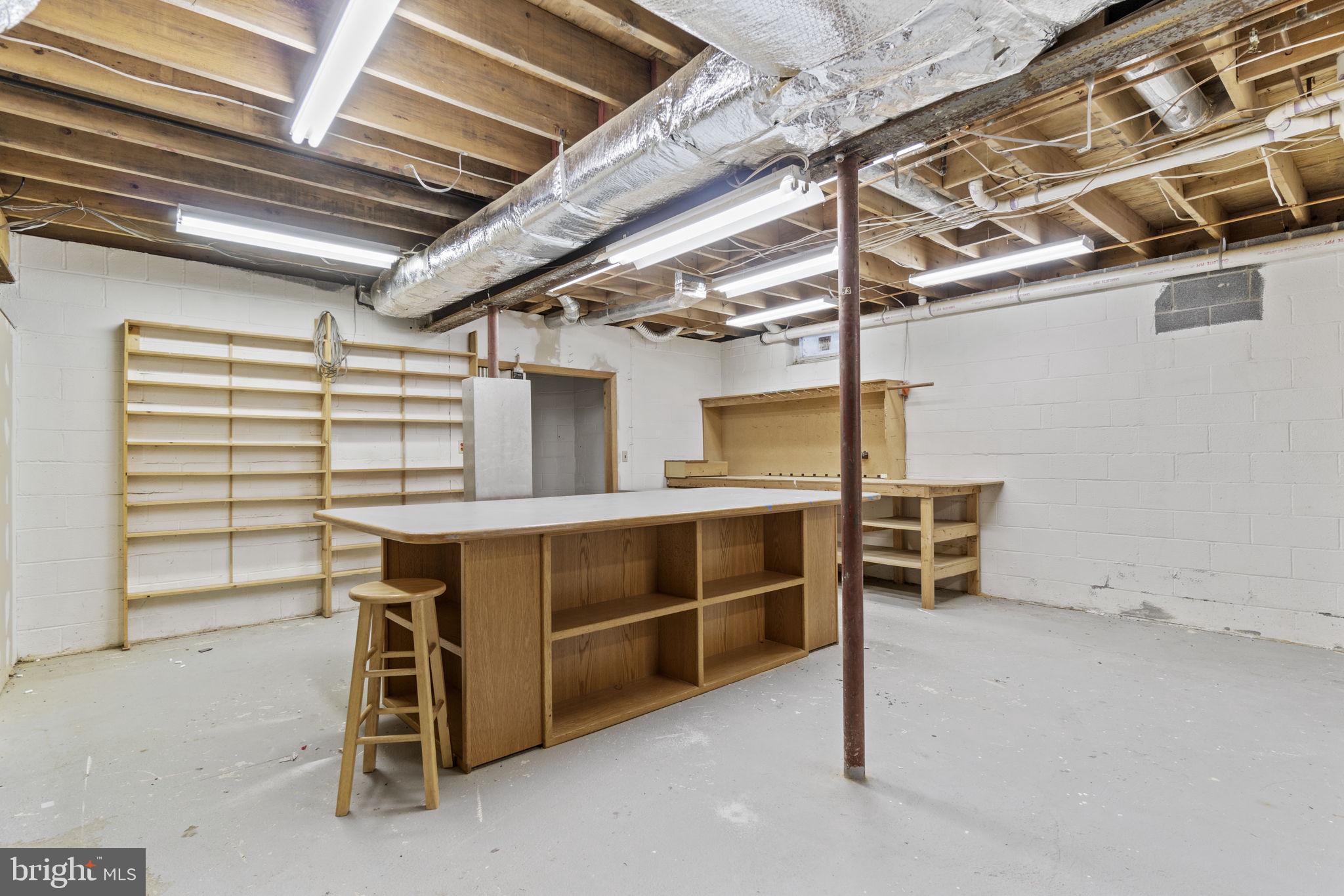 6515 Brooklyn Bridge Road Laurel, MD 20707 - Photo 30 of 39 Lower level work/storage room