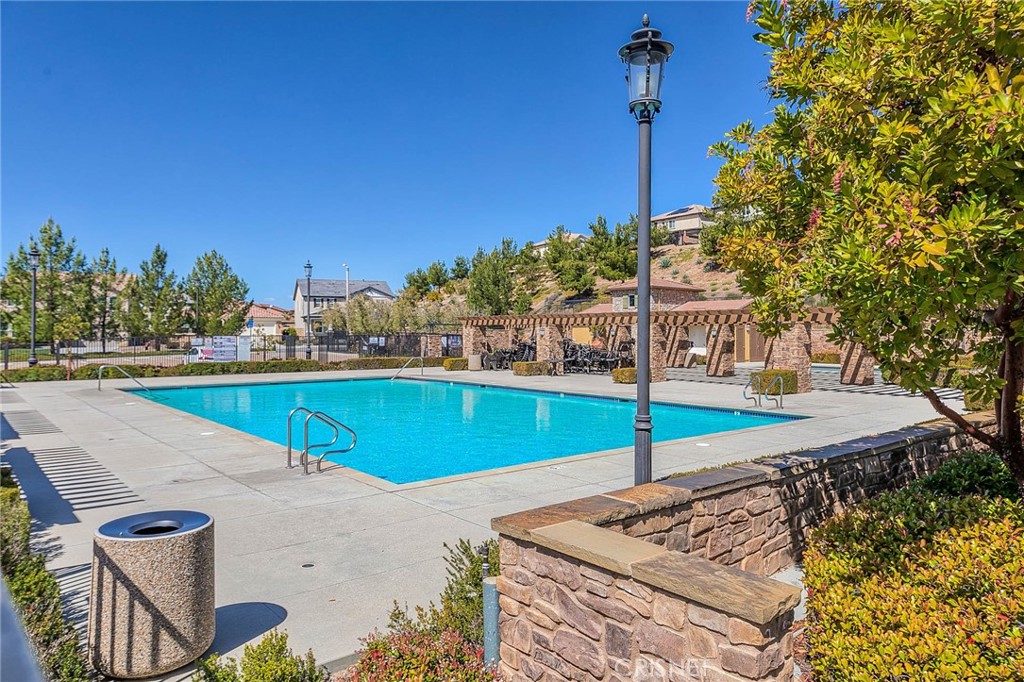 19663 Griffith Drive Saugus, CA 91350 - Photo 28 of 28 a view of a swimming pool with a patio