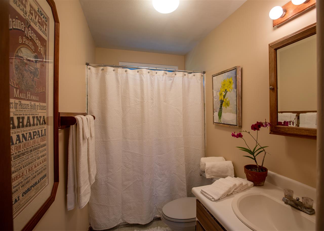 586 Naalae Road Kula, HI 96790 - Photo 16 of 30 a bathroom with a sink toilet and shower