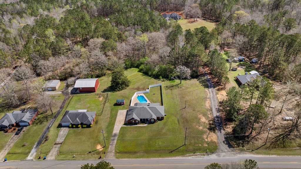 2034 Lee Road Salem, AL 36874 - Photo 42 of 47 an aerial view of a house with a yard