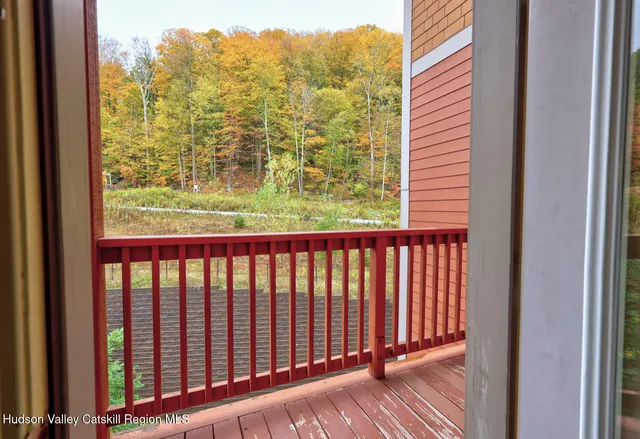 a view of a balcony