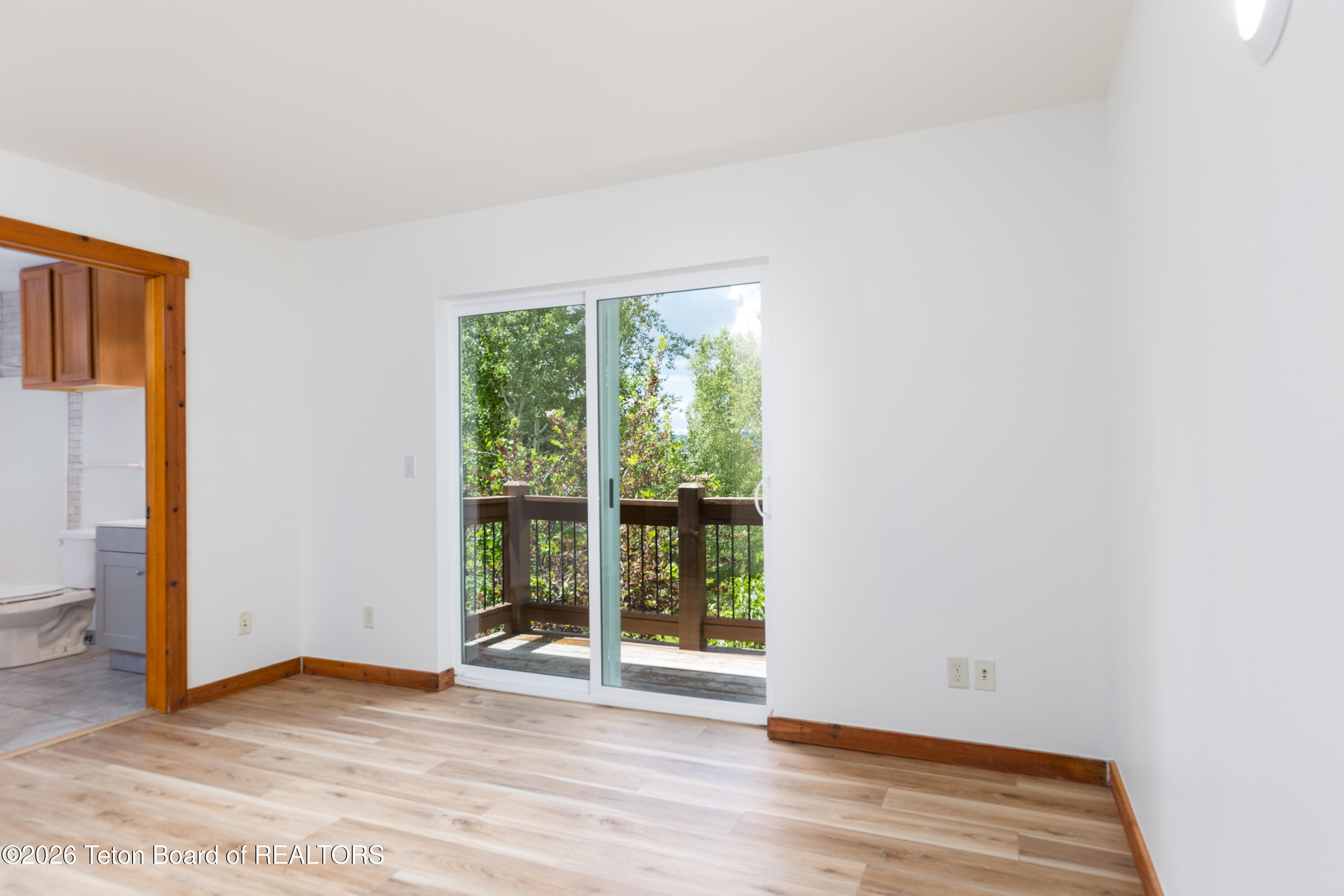 227 Lakewood Road, Unit 2 Victor, ID 83455 - Photo 8 of 21 Primary with balcony