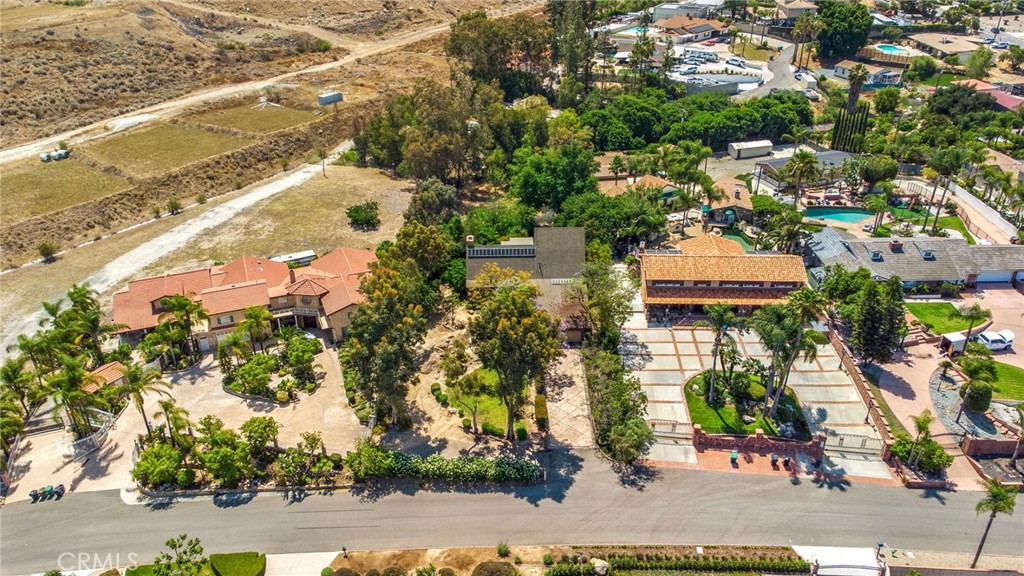 7241 Old Temescal Road Corona, CA 92881 - Photo 43 of 47 an aerial view of residential houses with outdoor space
