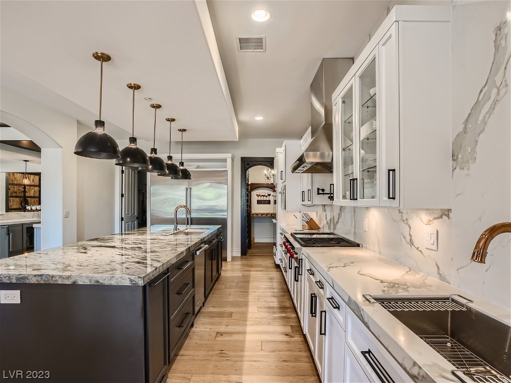 1164 Christian Road Henderson, NV 89002 - Photo 29 of 93 gourmet kitchen with professional grade appliances, luxurious stone finishes and loads of cabinetry