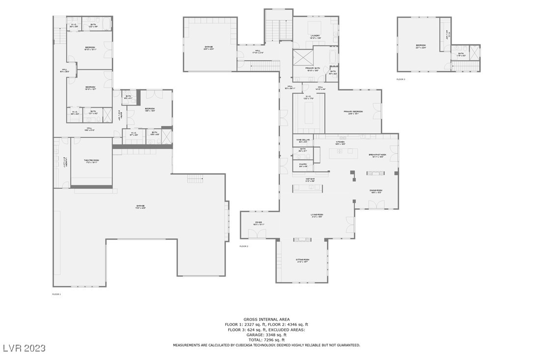 1164 Christian Road Henderson, NV 89002 - Photo 90 of 93 View of all three levels of the home