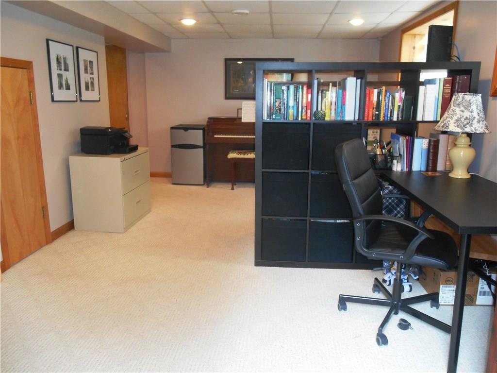 2068 Rockfield Road Pittsburgh, PA 15243 - Photo 13 of 25 The finished game room is currently being used as home office.
