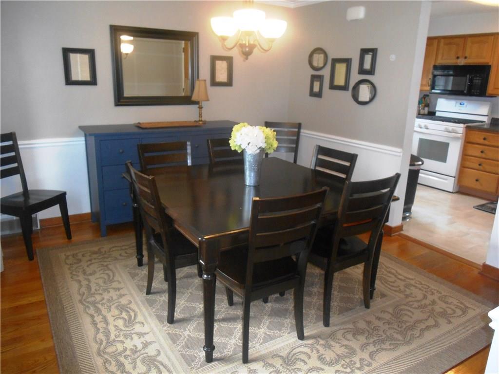 2068 Rockfield Road Pittsburgh, PA 15243 - Photo 5 of 25 The dining room has hardwood floors ~ that are believed to be under all of the carpeting on the top two levels.