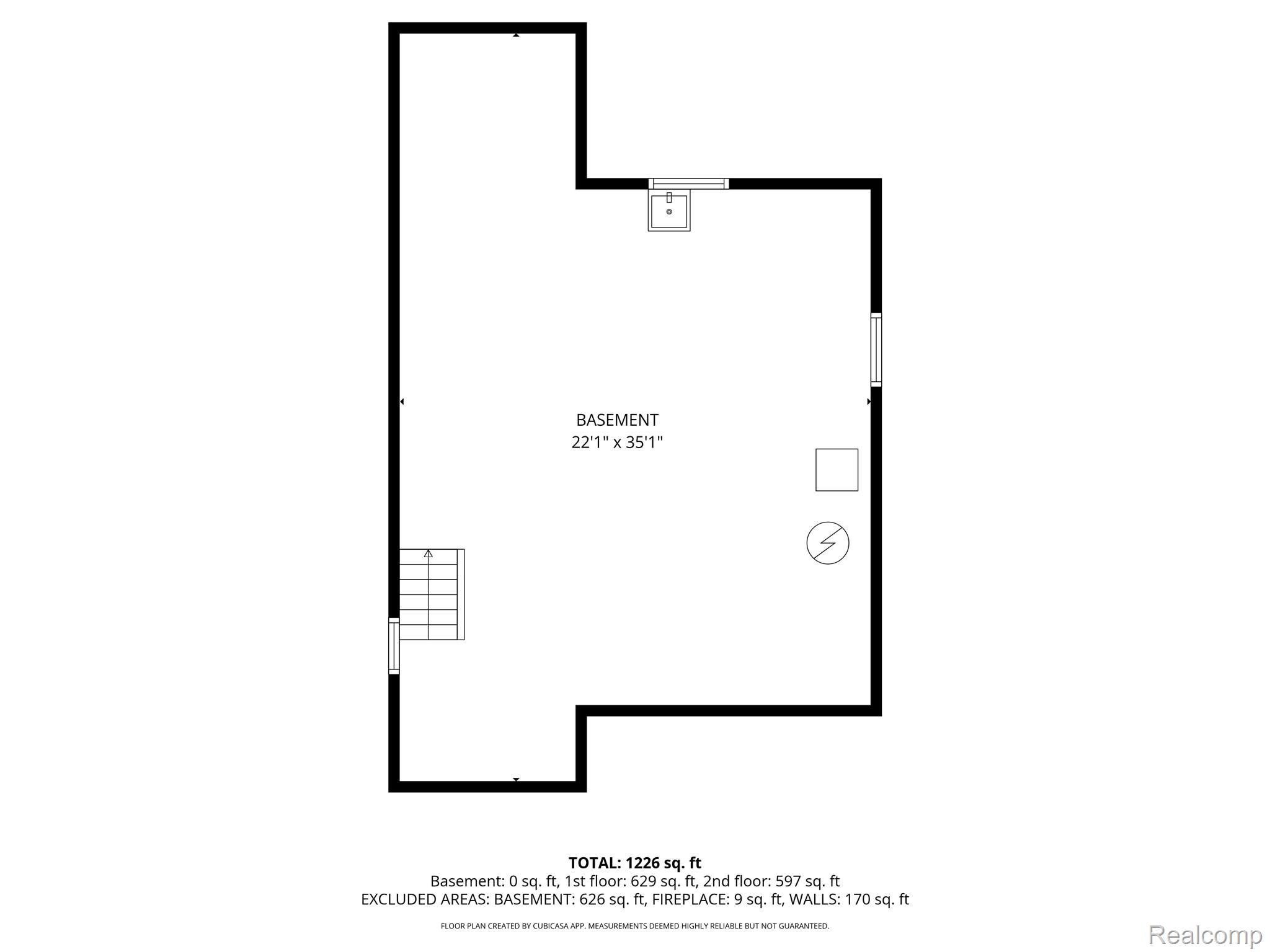 9175 Devonshire Road Detroit, MI 48224 - Photo 23 of 26 Floor plan