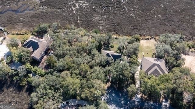 309 Long Point Circle St. Marys, GA 31558 - Photo 9 of 21 an aerial view of house with yard and mountain view in back