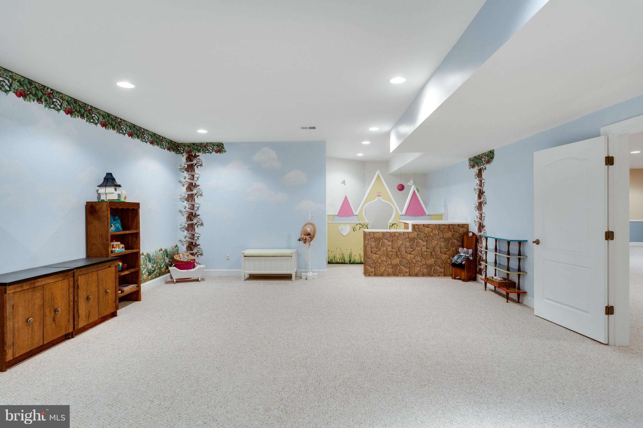 8720 Standish Road Alexandria, VA 22308 - Photo 26 of 30 Playroom, game or exercise rm in finished basement